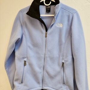 The North Face Sky Purple Blue Fleece Jacket Size Small